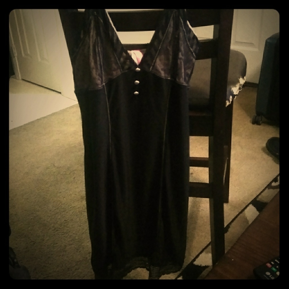 Black Lingerie Dress